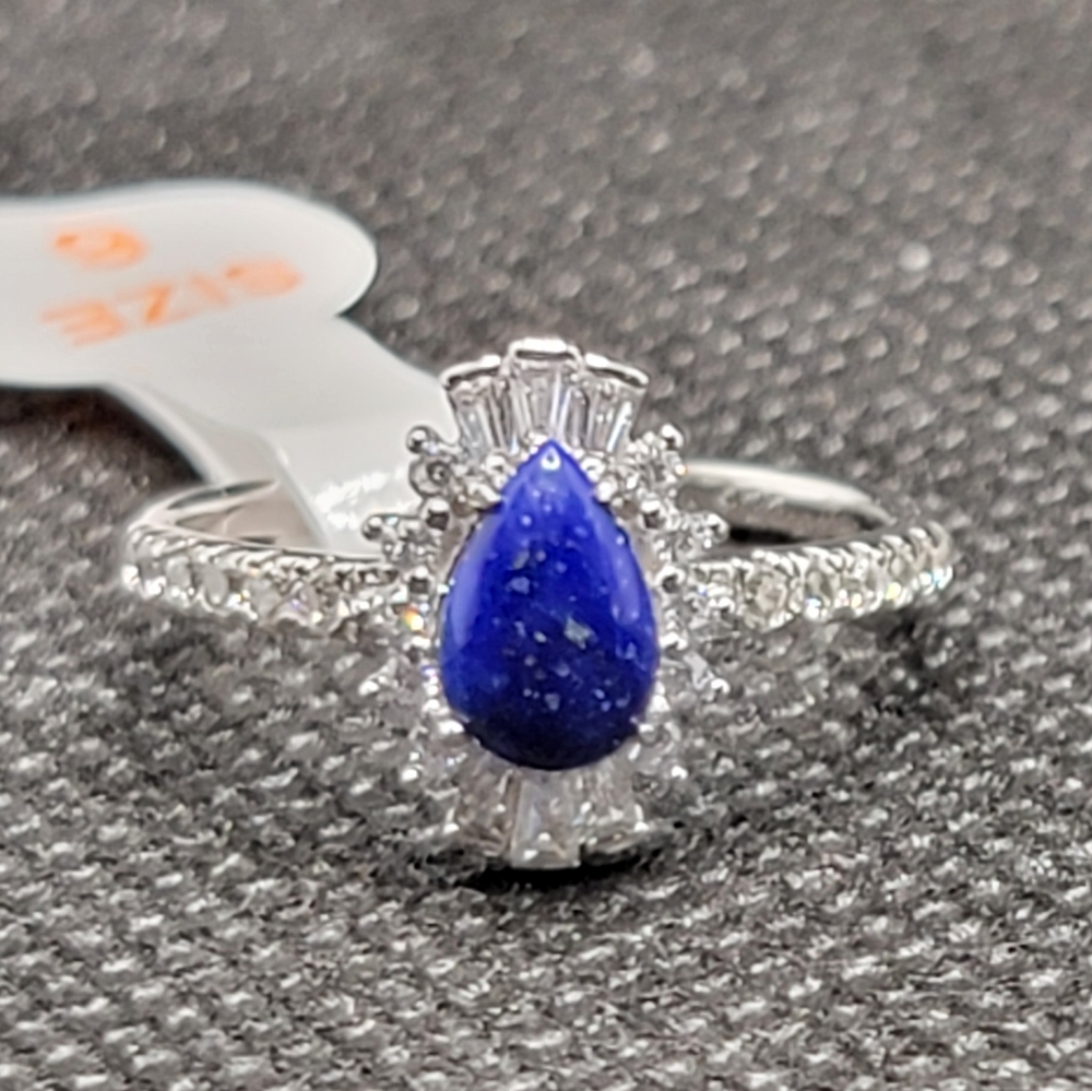 BP - RBP3560 - The Sterling Club - Genuine Blue Lapis - Size 6